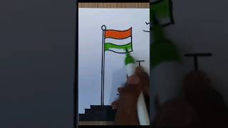 how to draw a independence day drawing republic day #how #drawing #india #independenceday #shorts