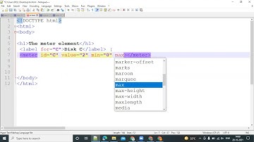 Meter Tag Used For Create Progress Bar In HTML