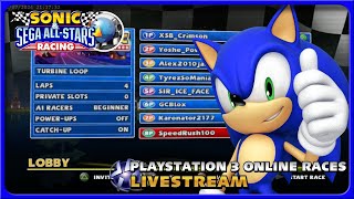 🔵[LIVE] Playstation 3 Online Races! @SB_Crimson 1000 subscribers! 🎉(Sonic & SEGA All-Stars Racing) screenshot 2