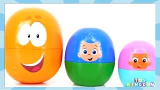 Toy Surprises Paw Patrol Play Doh Eggs Bubble Guppies Nesting Dolls