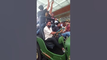 Jeepers at UST Foundation Day Celebration #thar  #mahindra #willysjeep