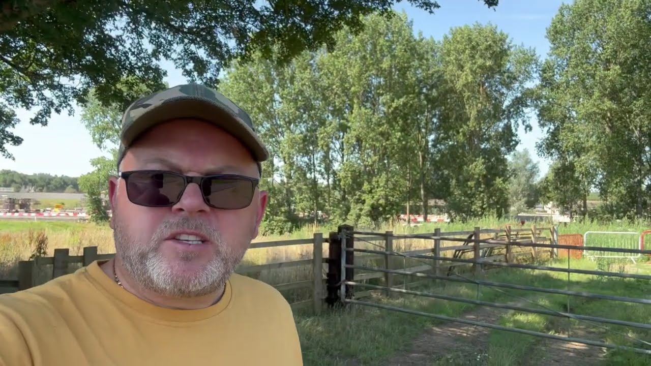 HS2 Drone view update 10/7/25 Westbury- A43- Chipping Warden - Edgcote