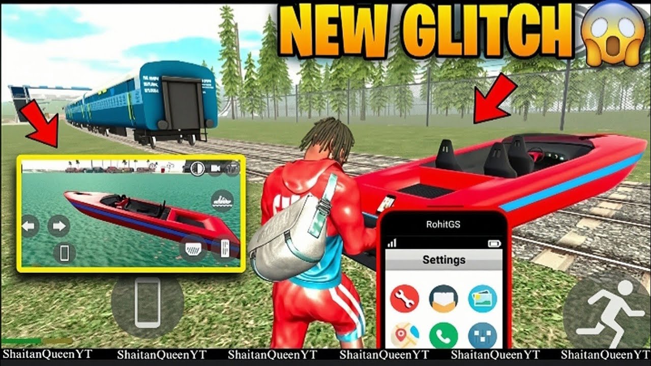 NEW BOAT SPAWN GLITCH 2026 😱 Train Track Secret Trick | Indian Bikes Driving 3D Glitch