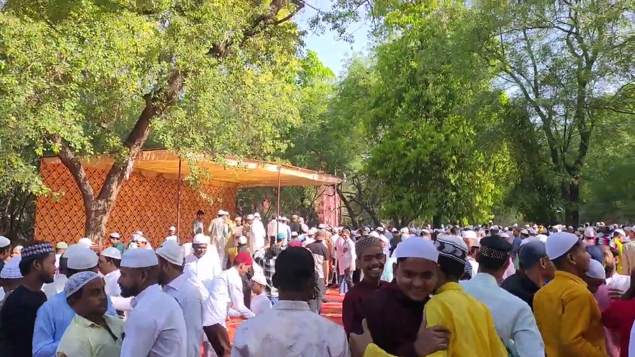 Eid Mubarak 2023 Bhaio Rabia Masjid Hamdard Nagar | New Delhi 
