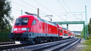 Driving German Freight & Passenger Trains in Europe | Train Sim World DB BR 182 Gameplay screenshot 1