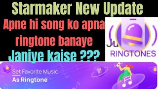 Starmaker // Starmaker New Update // how to use your on song as a ringtone // raaj the music lover screenshot 2