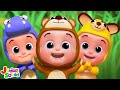 Five Little Babies Jumping on the Bed - Fun Nursery Rhyme &amp; More Kids Songs