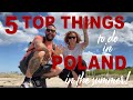 5 TOP things to do in POLAND in the SUMMER! Guess what Mark spotted at the beach! 😹