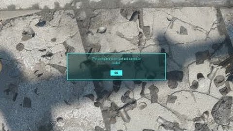 My save file is corrupted :( | Fallout 4