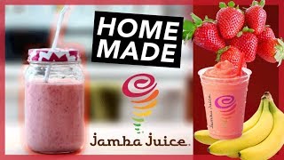 Make With Mirez - Homemade Jamba Juice Strawberry Wild