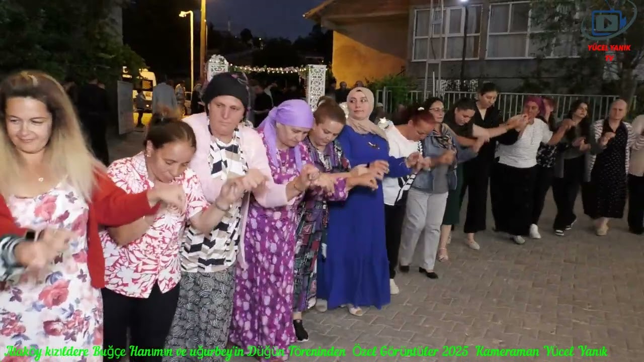 Ataköy Kızıldere Buğçe Hanımın ve Uğur Bey'in Düğün Töreninden Özel Görüntüler