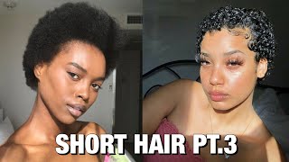 ❤️✨AMAZING SHORT NATURAL HAIRSTYLES + EDGES | Natural Hairstyles 2k20