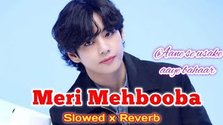 Meri Mehbooba❤️🥰💜 | Aane se Usake Aaye bahaar | Sahil Ali Khan | Slowed x Reverb Song  