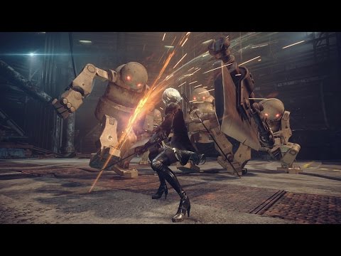 NieR Automata - Paris Games Week 2015 Reveal Trailer