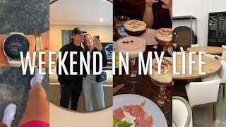 weekend vlog: getting back into running, exciting news, furniture outlets, dinner in Boston, etc.