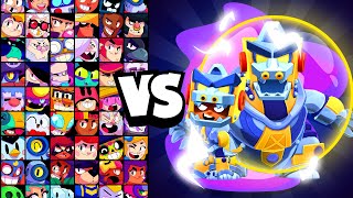 NITA BEAR vs ALL BRAWLERS! With HyperCharge! | Brawl Stars