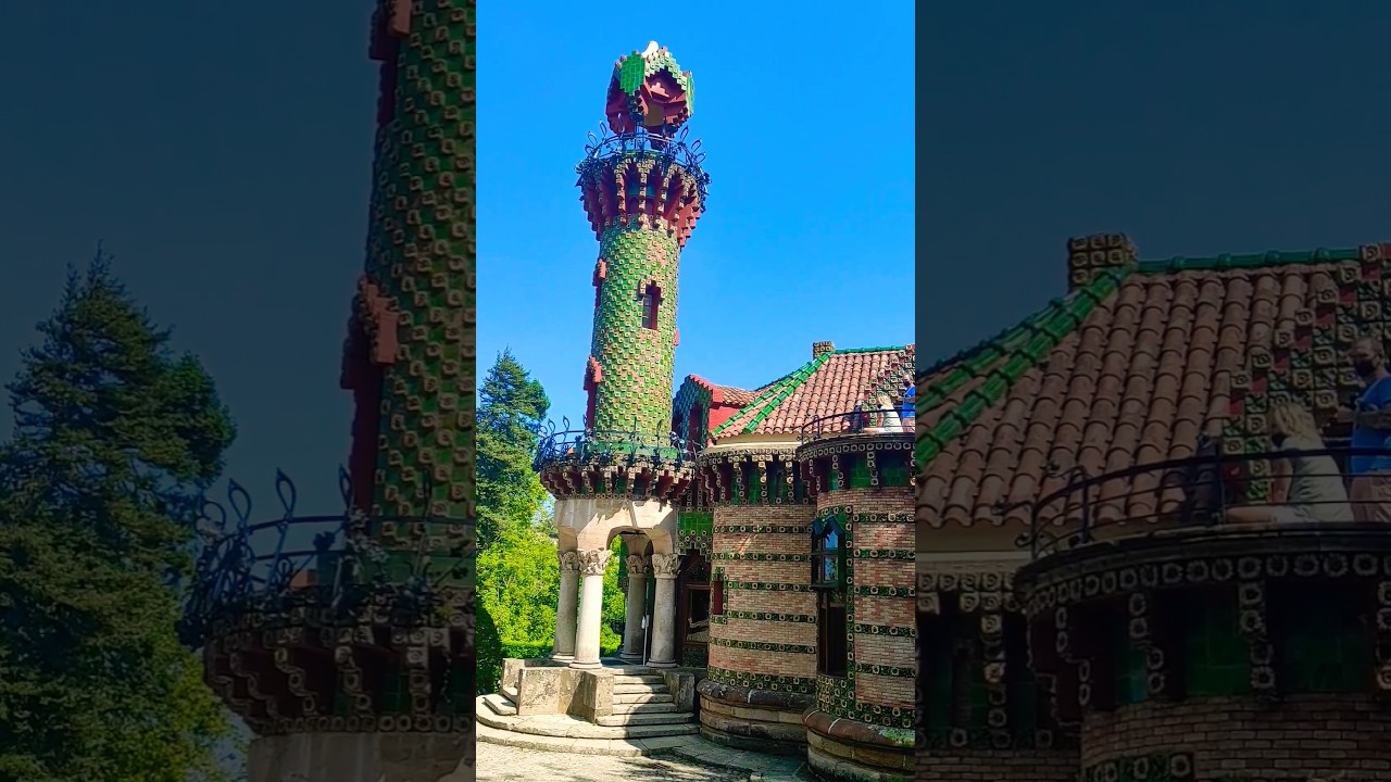 COMILLAS CANTABRIA 🇪🇸 😍 EL CAPRICHO DE GAUDÍ #cantabria #spaintravel #comillas #elcaprichodegaudi