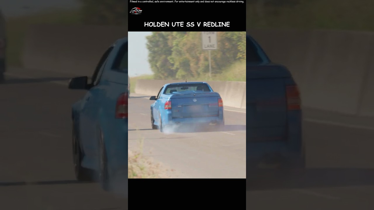 Holden HSV Maloo, SSV, Rodeo Ute leaving Joe's Diner Car Meet 
