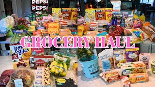 LARGE GROCERY HAUL | SAM'S CLUB * HEB * WALMART | MEAL PLAN