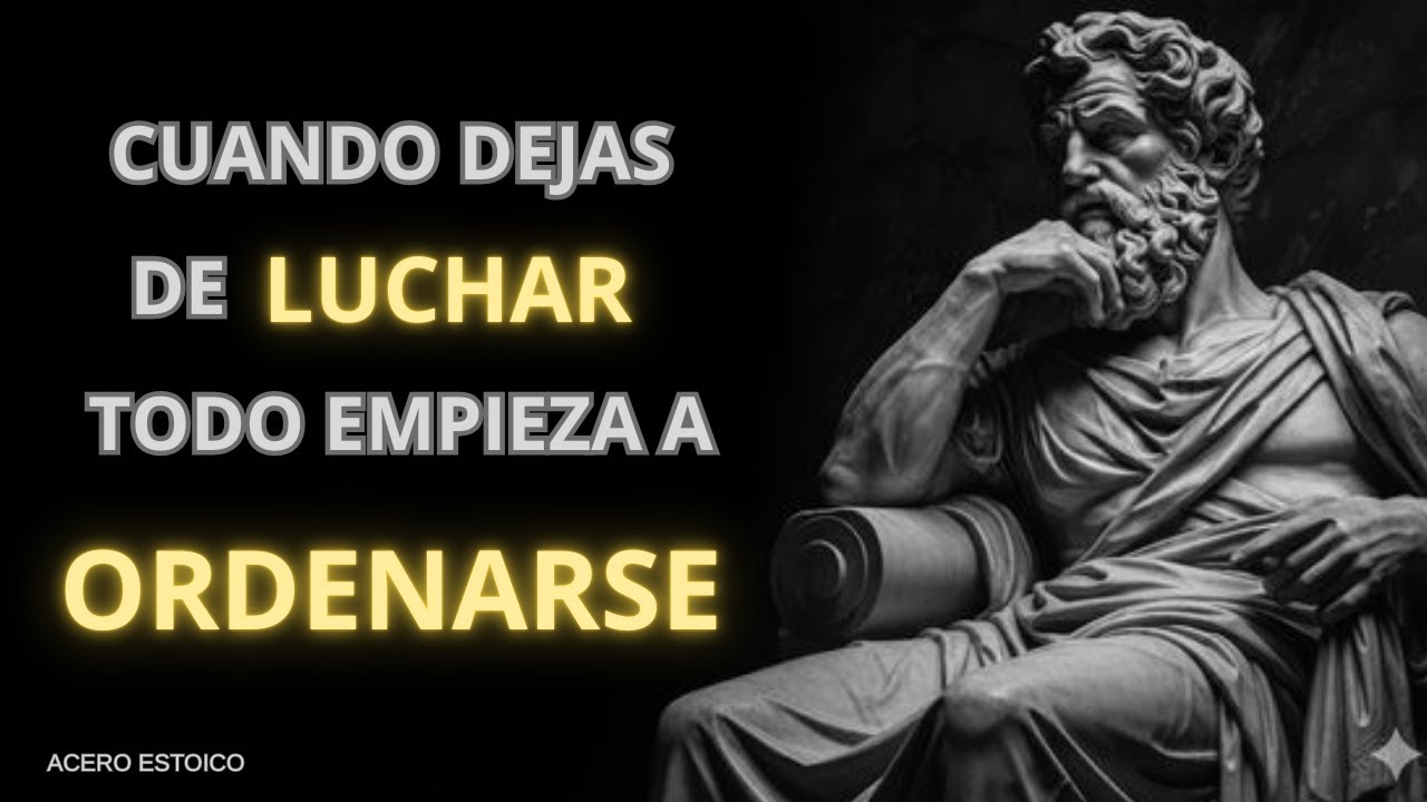 Deja de Forzar la Vida y Empieza a Ganar en Calma | Estoicismo