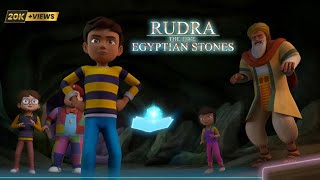 Rudra : The Five Egyptian Stones New Full Movie in Hindi | Rudra Cartoon Movies 🎬 | Ar Kids 