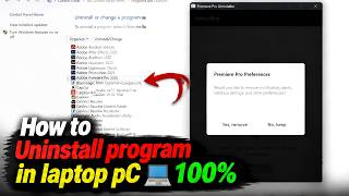 How to Uninstall program in laptop pC 💻 100% ReanTver screenshot 3
