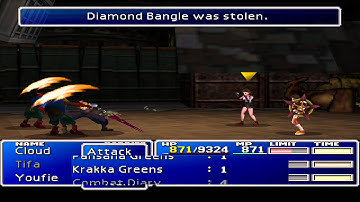 Final Fantasy 7 ~ How to duplicate any item/weapon/armor/accessory