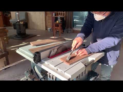 [Woodworking] Making A Walnut Soban, Korean <strong>Style</strong> Tea <strong>Table</strong> / NO Screw /  DIY / [목공] 소반 만들기