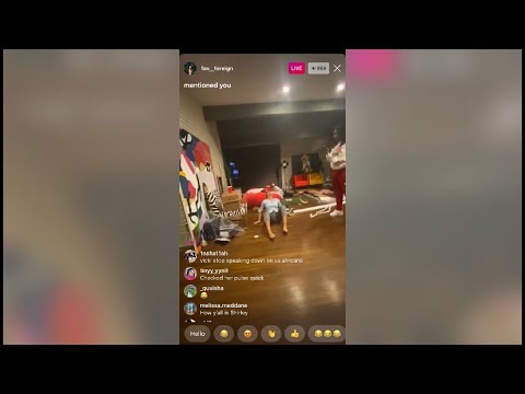 Fav Foreign Does The Red Cup Challenge👀😂 IG Live!! - YouTube