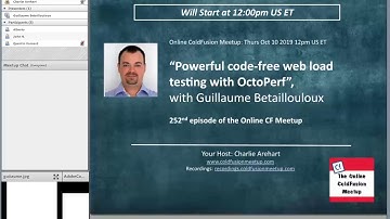 "Powerful code free web testing with OctoPerf", with Guillaume Betaillouloux--CFMeetup #252