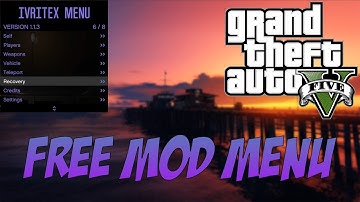 GTA 5 Free Mod Menu (iVritex Menu) | Tutorial