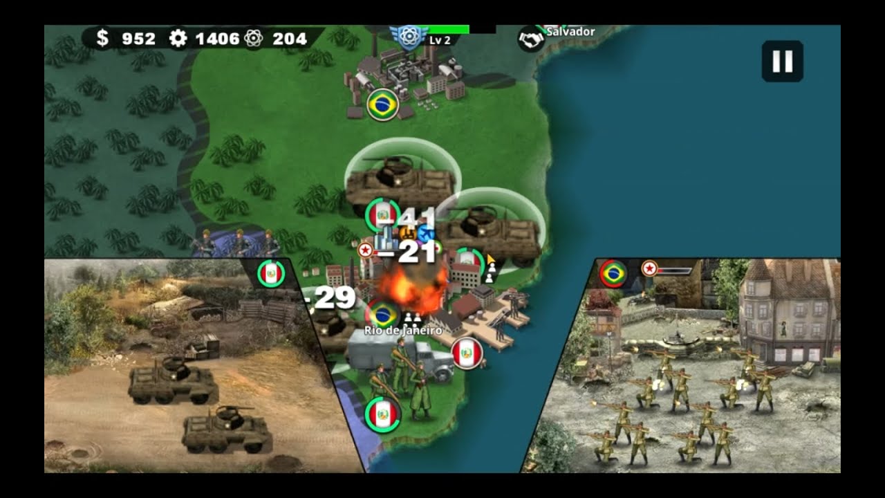 Peruvian army pacified Brazil and advances to pacify Chile in the WC4 ...