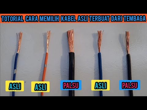 Video: Cara Memilih Kabel Kuasa