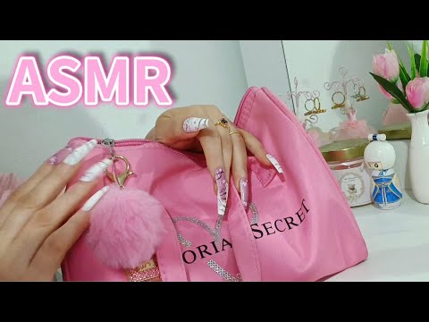 ASMR: O QUE EU LEVO NA MINHA BOLSA, SONS RELAXANTES