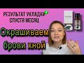 Просили натуральные брови? | окрашивание бровей хной | укладка спустя месяц | окрашивание levissime