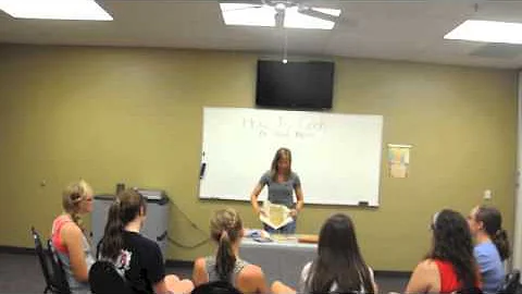 Sara Messer - Demonstration Speech