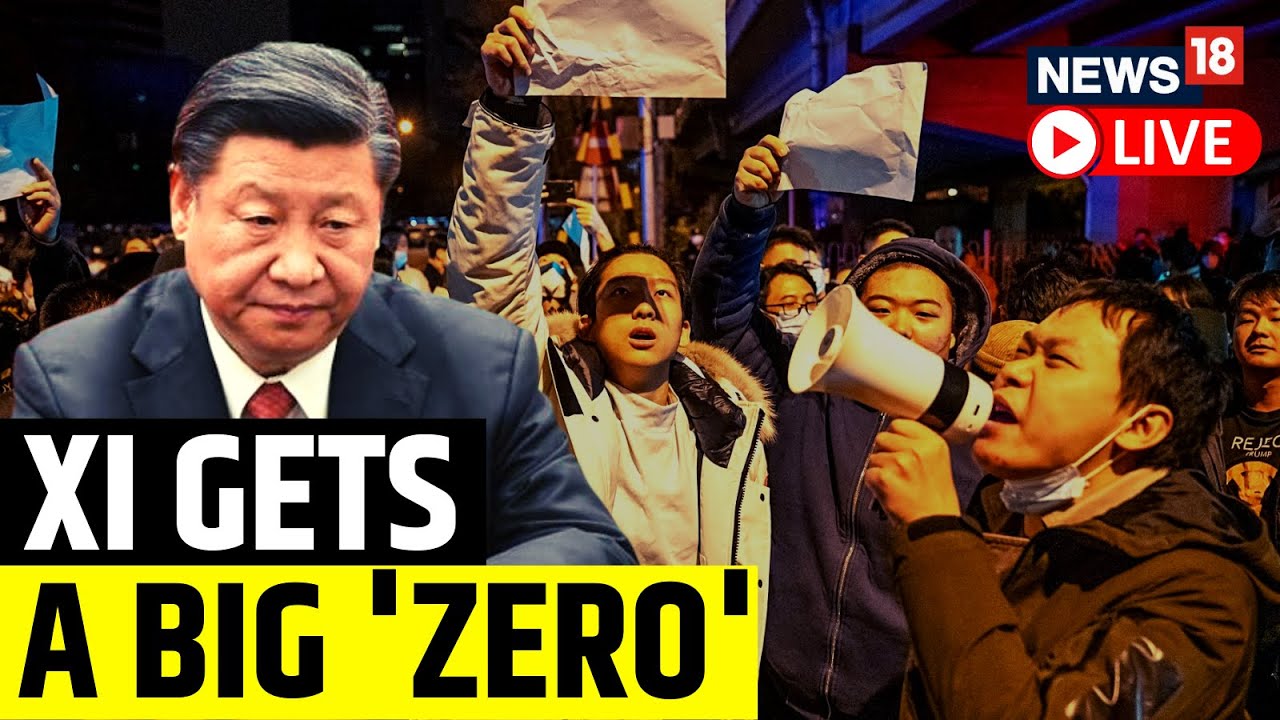 Protests In China LIVE | Protesters Hit The Streets Against China's ...