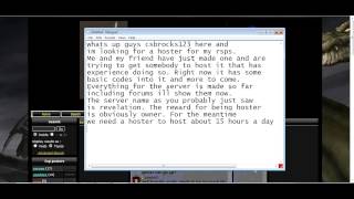 New RSPS need hoster/coder/players owner guarenteed