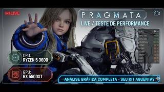 FSR 4.0.2C NO PRAGMATA: Ryzen 5 3600 + RX 5500 XT - GOSTEI DESSE JOGO