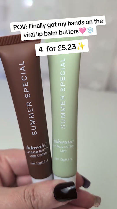 Winter Lips Ready! #lipmoisturizer #lipbalm #lipbalmaddict #lipbutter