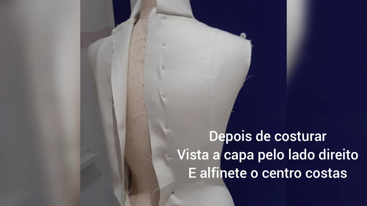 como forrar o manequim parte 2