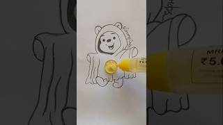 "Glitter hoodie teddy 🧸✨ shining with cozy cuteness!"  #CreativeDesign #GlitterMood