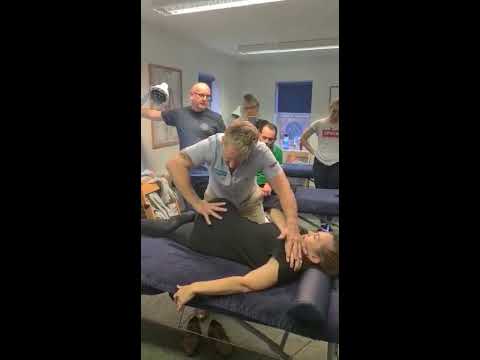 Manipulation Of The Sacroiliac Joint SIJ 