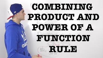 MCV4U (2.3) - Combining the Product and Power of a Function Rule Example - grade 12 calculus