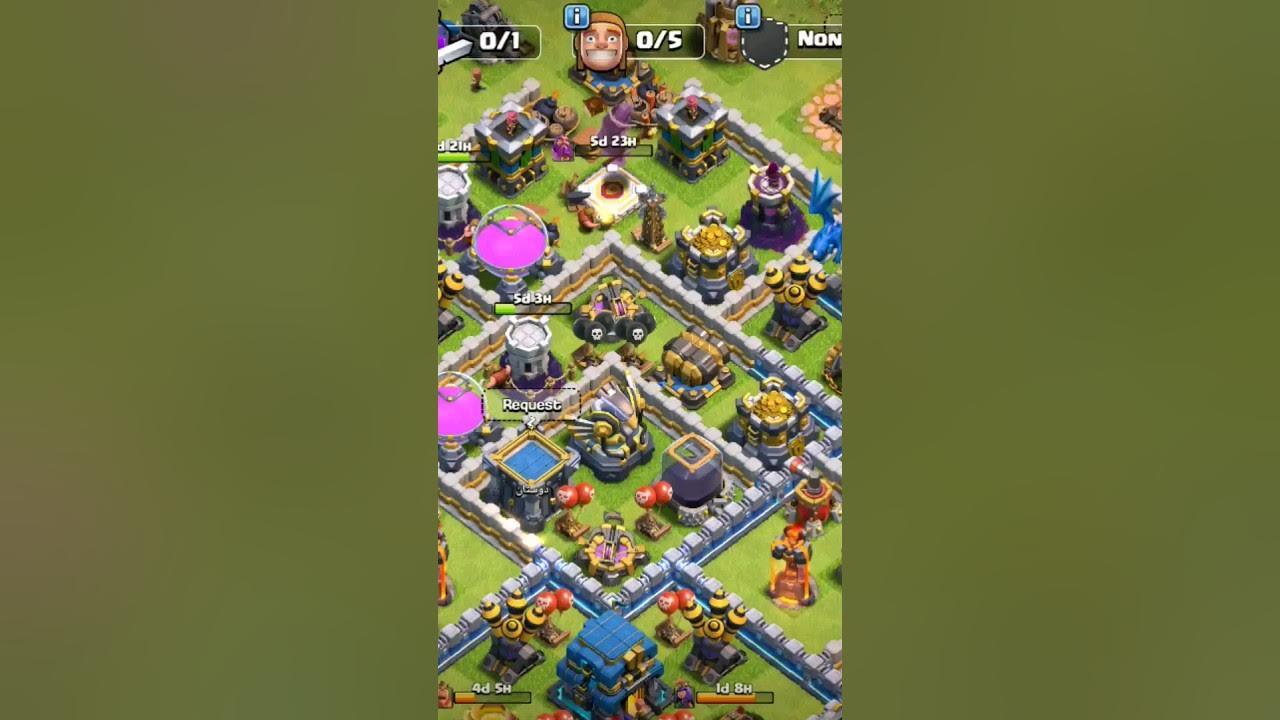 Grand warden (max level/th12)🔥 YouTube