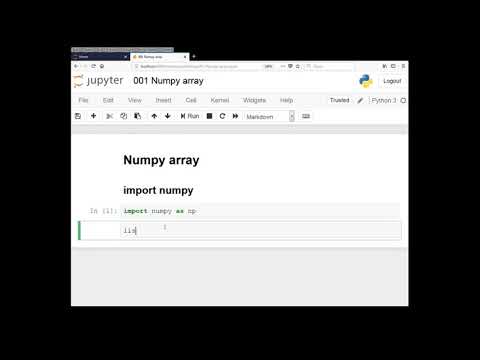 03 Numpy array