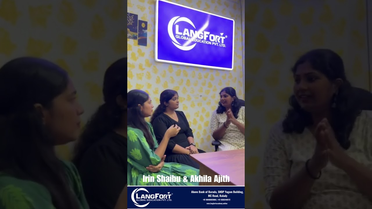 LangFort Global Education Pvt  Ltd, the best IELTS and PTE training center at Kalady