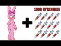 Pinki + 1000 syringe = ??? | Sprunki incredibox animation meme