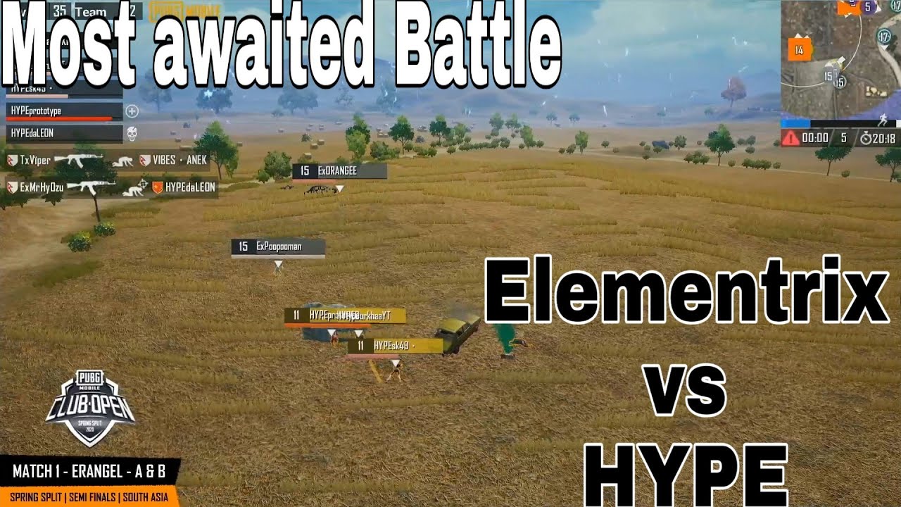 Elementrix vs Hype || Most awaited Battle between Best Team of Nepal ||