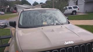 Thule Roof Rack System for a Jeep Renegade Sport